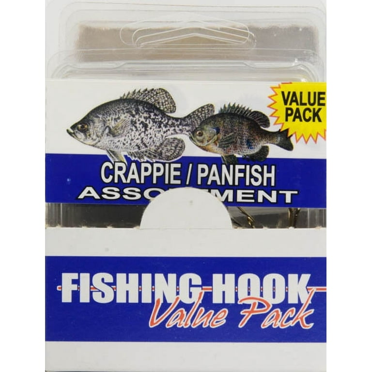 Eagle Claw SPCRPW Crappie Hook Assortment Clam, 46 Piece - Walmart.com