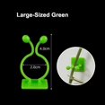 thumbnail image 2 of SHAR 100Pcs-Large Climbing Plant Support Clip, Self Adhesive Plant Clips, Green Vine Wall Mount Clip, Wall Fixer, Plant Support Hook Clip, Stake Clip, Plant Wall Decoration, 2 of 5
