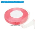 thumbnail image 2 of Unique Bargains 0.6 Inch x 50 Yard Organza Ribbon, Gift Wrapping Ribbon for Bouquet Cake Invitations Card Decoration, Bright Red, 2 of 7