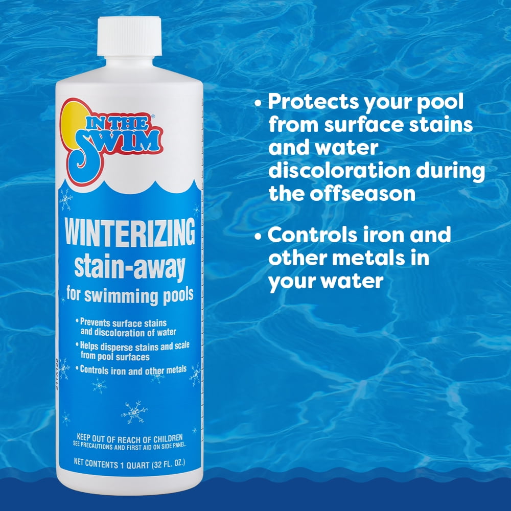 In The Swim Pool Closing Kit and Winter Pill Bundle - Winterizing Chemicals for Above Ground and In-Ground Pools - Up to 7,500 Gallons KWB075001AE_ITS