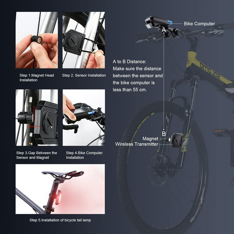 Pedal bike online speedometer