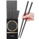 thumbnail image 1 of Palillos GLAMFIELDS de fibra de vidrio Reutilizables 10 pares 24 cm, 1 of 1