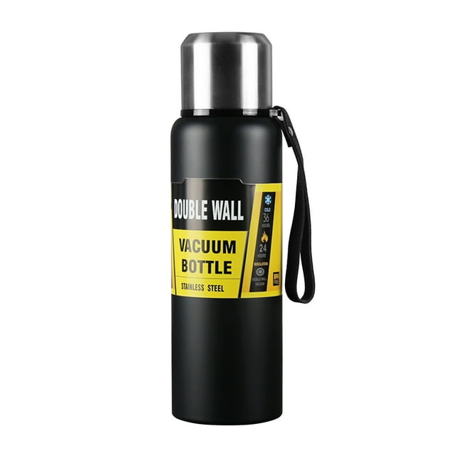 Amdohai Bouteille Isotherme 34oz à Grand Goulot en Acier Inoxydable à Double Paroi