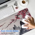 thumbnail image 4 of Elevate Your Game: XL Watercolor Cherry Blossom Gaming Mouse Pad, Japanese Inspired Pink Design, Non-Slip & Stitched Edges, Perfect for Home Office or Gaming. Large 31.5x11.8 Inches!, 4 of 7