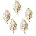 thumbnail image 2 of 5 Piezas de Botones Flatback Elegante en Forma de Hojas de Aleación Conveniente Zulema Encantos de la hoja de perla, 2 of 8