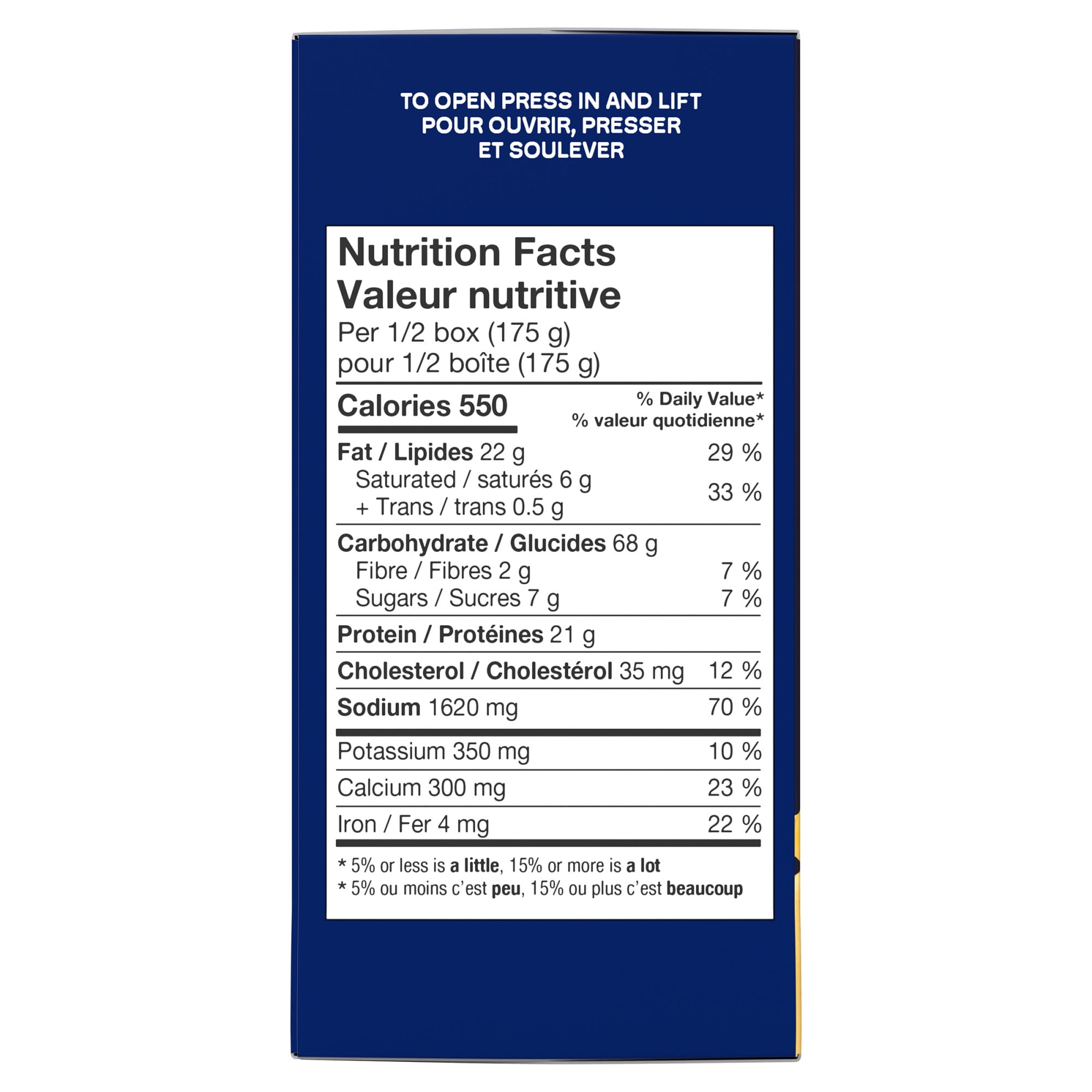 Kraft Deluxe Velveeta & Shells, Packaged Meal, Shelf-Stable, 350g