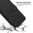 thumbnail image 4 of Funda de cuero para teléfono Infinix Hot 10i, color negro, 4 of 4