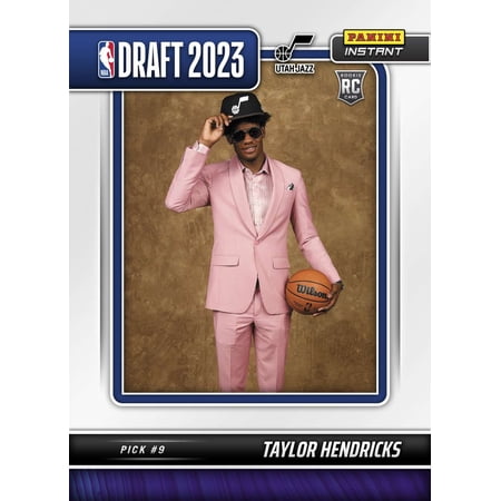 NBA 2023-24 Instant Draft Night Basketball Taylor Hendricks #30 (Rookie, Pick #9)