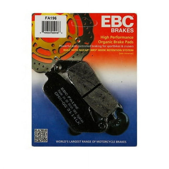EBC Organic Brake Pad for Honda Nighthawk 750 1991-2003