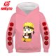 thumbnail image 1 of Japanese Anime Naruto Children's Sweatshirt Boys Narutos Hoodie Fashion Street Hoodie Boy's Shirt Autumn100 Gao Jinjia LED, 1 of 2