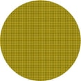 thumbnail image 1 of Ahgly Company Machine Washable Indoor Round Transitional Dark Yellow Green Area Rugs, 6' Round, 1 of 7