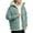Mint Green, variant on Unisex Loose Hooded Cotton-Padded Jacket, Beige, Size L