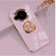 thumbnail image 1 of Funda para teléfono móvil R9 para R7/R8Pro, cubierta protectora con revestimiento de color sólido, soporte de anillo con absorción magnética para automóvil, 1 of 4