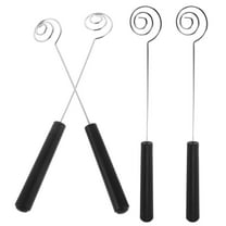 WRITWAA Stainless Steel Kitchen Gadget Chocolate Dipping Fork Black 4Pcs