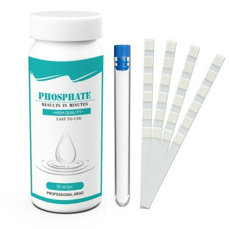 ZYHARUKO 50Piece/Bottle Aquarium Water Test Strips Water Hardness Testing Strips for Freshwater,Quick Measure Chlorine,Hardness