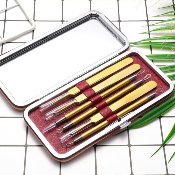 Stainless Steel Dual-purpose Acne Remover Acne Pimple Pin Beauty Tools