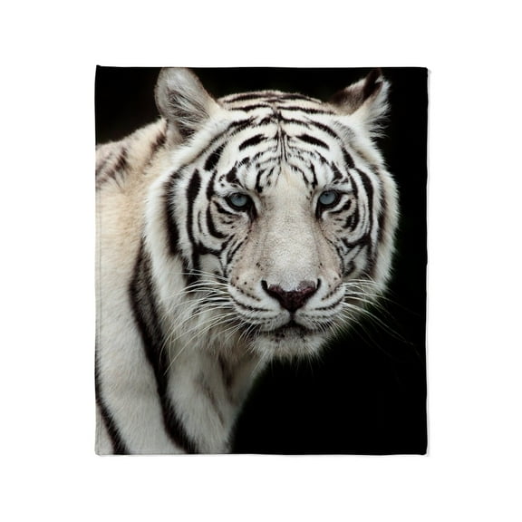 CafePress - Tiger1 Throw Blanket - Soft Fleece Throw Blanket, 50"x60" for All Ages