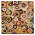 thumbnail image 6 of Rugsotic Carpets Luxury Hand Tufted Wool Area Rug, 8'x8', Square, Multicolor, Modern Design, High Pile, Durable, 6 of 8