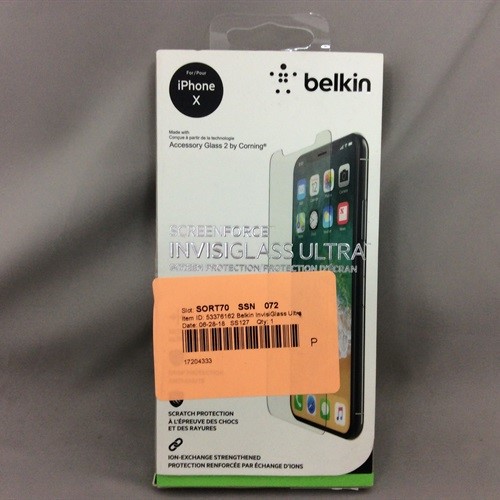 Belkin Screen Force Invisiglass Ultra Screen Protector For