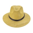 thumbnail image 3 of Sombrero Unisex Camel Panal Papel Arroz Indiana L Nueva Imagen, 3 of 5