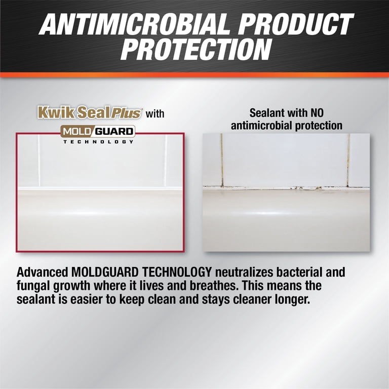 DAP Kwik Seal Plus White Siliconized Kitchen & Bath photo 6