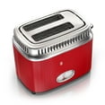 Russell Hobbs Retro Style 2Slice Toaster, Red, TR9150RDR