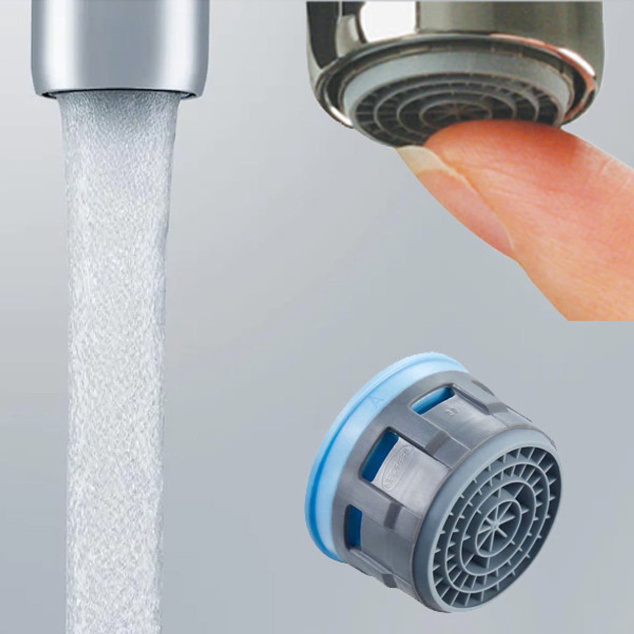 Pro-Pack 10 Neoperl Faucet Aerators 1.0 gpm Lime Care Rubber Tip