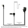 thumbnail image 2 of YNIBST Law Enforcement Earpiece Surveillance Kit Acoustic Tube Headset with PTT Mic for Kenwood Baofeng, 2 of 6