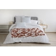 thumbnail image 3 of Simply Daisy Evelyn Fleece Throw Blanket, Rust, Standard Throw, 3 of 4
