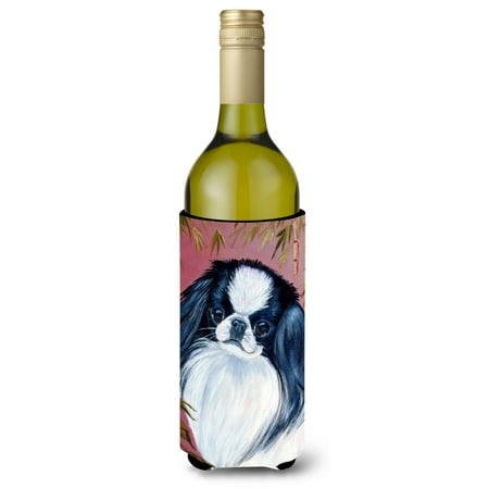 

Caroline s Treasures 7149LITERK Japanese Chin Wine Bottle Hugger Wine Bottle multicolor