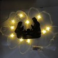 thumbnail image 3 of Guirnalda De Navidad Decoración De Navidad Colgador De Puerta De Navidad Para Patios, Paredes Y Ventanas Scienceny HA041411-01, 3 of 6