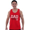thumbnail image 4 of Fathers Day World's Greatest Dad No 1 Tank Top Sleeveless Tee Men Brisco Brands S, 4 of 7