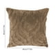 thumbnail image 3 of Funda de Cojín Decorativa de 45 X 45 Cm | Funda de Cojín Estampada de Una Sola Cara de 45 Cm para Sofá y Dormitorio | Funda de Cojín Cuadrada de Poliéster En Blanco, Marrón, Café y Gris, 3 of 6