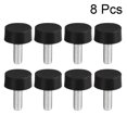 thumbnail image 3 of M6 Rubber Vibration Shock Absorption Mount w Thread Stud, 0.71"x 0.31" 8pcs, 3 of 5