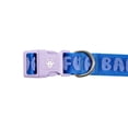 thumbnail image 6 of Oodles Fur Baby Polyester Fashion Dog Collar, Blue, Medium, 6 of 9