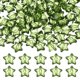 thumbnail image 1 of Paquete de 50 perlas de estrella de acrílico, perlas de estrella de cristal de 20 mm para fabricación de joyas/pulsera/colar/manualidades de bricolaje [Verde hierba], 1 of 6