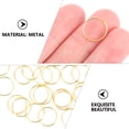 thumbnail image 4 of SHISUYAN 300pcs Chandelier Connection Ring DIY Crystal Ball Ring Lighting Accessory, 4 of 9