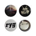 thumbnail image 5 of 100 Sets Badge Button Pin Round DIY Button Badge for Button Maker Machine 25-75mm DIY Blank Materials Badge Accessories, 5 of 5