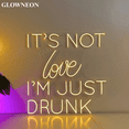 thumbnail image 3 of GLOWNEON It's Not Love I'm Just Drunk Neon Sign, Home Bar Pub Neon Wall Decor, 3 of 3