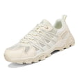 thumbnail image 4 of Men's Cross Webbing Mesh Trekking Shoes Lightweight Non Slip Rugged Outdoor Walking Sneakers, 4 of 8