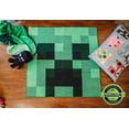 Minecraft Creeper Area Rug Creeper Minecraft Rug 39Inch Square
