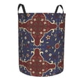 thumbnail image 2 of XMXT Collapsible Laundry Basket, Elegant Persian Style Waterproof Laundry Hampers Storage Baskets Dirty Clothes Hamper, 62L, 2 of 8