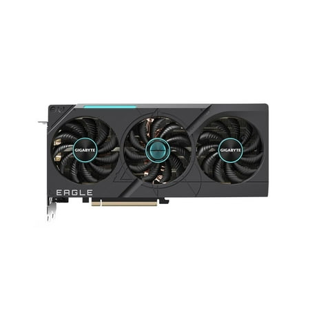 GIGABYTE GeForce RTX 4070 Ti EAGLE OC 12G (rev. 2.0) Graphics Card, 3x WINDFORCE Fans, 12GB 192-bit GDDR6X, GV-N407TEAGLE OC-12GD Rev2.0 Video Card