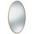 thumbnail image 2 of hometrends Round Mirror, 27 inch diameter x 0.51" Gold, 2 of 4