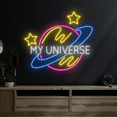 thumbnail image 3 of C-craft My Universe Neon Sign Wall Art Decor For Bedroom Teenagers Childrenâ€™s Room Decor Kids Gift, 3 of 5