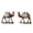 Wood Grain Color, variant on CarpNettore 2 Camel Statues, Animal Sculptures, Creative Decorative Crafts, Resin Figurines, Wood Grain Color