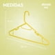 thumbnail image 4 of Ganchos para Ropa de Niños Atmos Homeware Ganchos Premium 20 Piezas Color Amarillo, 4 of 5