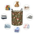 thumbnail image 6 of Xecao Mushrooms and Autumn Print Laundry Hamper Basket,designed for Blanket Storage and Nursery Clothes in the Bedroom, 6 of 8