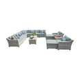 thumbnail image 2 of Fairmont All-Weather Wicker 13 Piece Patio Conversation Set, 2 of 2
