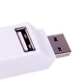 thumbnail image 4 of 3xPortable USB De Alta A 3 Puertos USB2.0 Hub Splitter Adapter Para PC Blanco Baoblaze Convertidor concentrador USB, 4 of 8